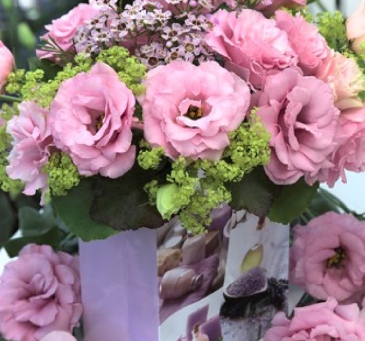 Lisianthus%20(%20Lale%20Gül%20)%20Gelin%20Buketi Serisi%20-%20PEMBE (%205%20Tohum%20)